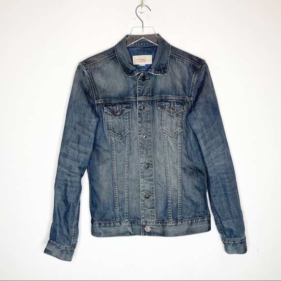 All Saints Jackets & Coats All Saints Distressed Blue Light Denim Jean Jacket Womens Size